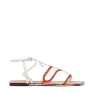 Jimmy Choo Vice coulor-block flat sandal
